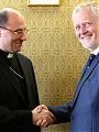 Nowy ambasador Polski przy Watykanie u Sekretarza Generalnego Episkopatu