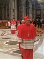 Papież kreował 17 nowych kardynałów. W publicznym konsystorzu w Watykanie uczestniczył kard. Kazimierz Nycz