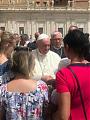 Abp Skworc oraz wdowy górnicze spotkali się z papieżem Franciszkiem