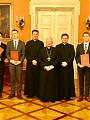 Wręczenie suscept, potwierdzających przyjęcie do Archidiecezjalnego Wyższego Seminarium Duchownego w Krakowie